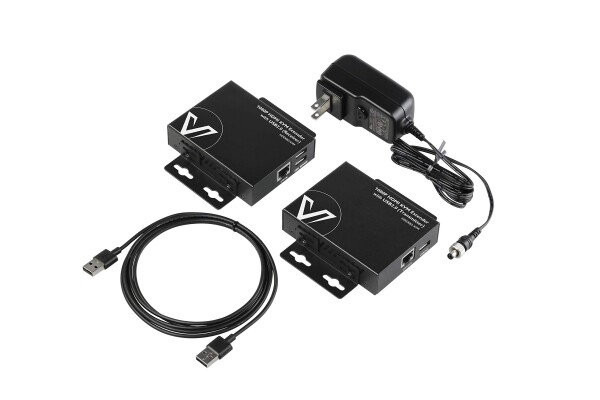 AV Access HDMI KVM USB エクステンダー オーバー Cat5e/6/6a/7 260ft/80m、2 USB 2.0 ポート、プラグ アンド プレイ、ドライバー不要、すべてのオペレーティング システム、キーボード、マウスをサポ_7