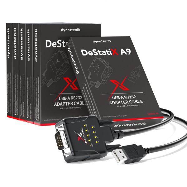 dynattenik FTDI USBシリアルアダプター ESD保護 & 9信号LED搭載 ? 産業用RS232コンバーター ? PC/Mac/Linux対応 ? 機械制御・自動化・開発用_8