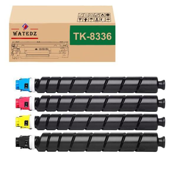 WATEDZ Kyocera用 京セラ用 TK8336 大容量 TK-8336K TK-8336C TK-8336M TK-8336Y 4色セット(ブラック シアン マゼンタ イエロー) 互換 トナーカートリッジ 対応機種：TASKalfa 2552ci 2553ci 3252ci 3253ci 国際規格ISO