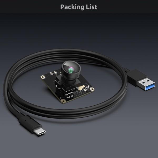 InnoMaker USB 3.0 UVCカメラモジュール IMX415センサー搭載 4K@30FPS & 1080P@60FPS プラグアンドプレイ Windows/Linux/Mac/Android/Raspberry Pi/Jetson Nano/ARMボード対応_6