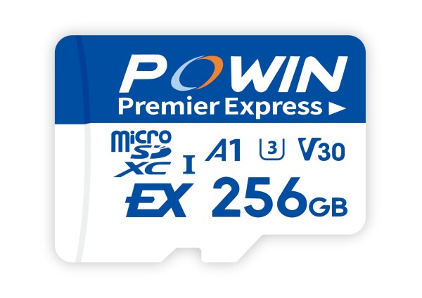 POWIN microSDXC Expressカード 256GB Nintendo Switch 2対応 最大読込900MB/s 書込720MB/s ライフタイム保証 A1 V30 U3 C10 UHS-I (256, GB)