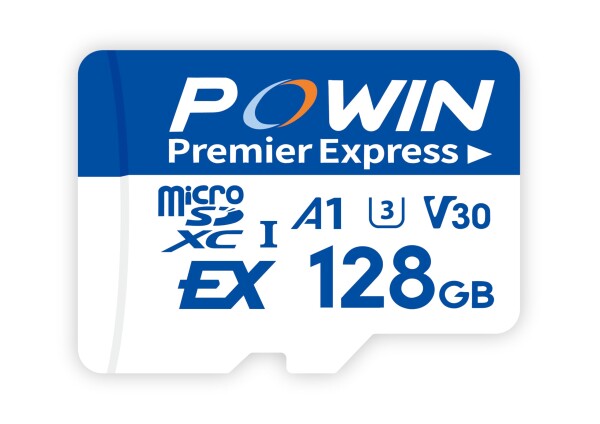 POWIN microSDXC Expressカード 128GB Nintendo Switch 2対応 最大読込890MB/s 書込550MB/s ライフタイム保証 A1 V30 U3 C10 UHS-I (128, GB)
