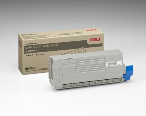 OKI トナーカートリッジ ブラック C711dn C710dn用 TNR-C4GK1 A4