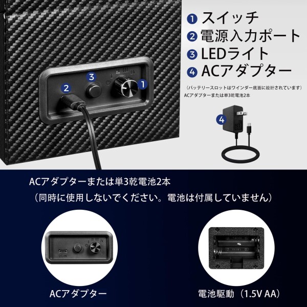 EUNOMIAワインディングマシーン（1本巻き） ウォッチワインダー 自動巻き時計ワインディングマシーン 日本製 マブチモーター 設計 新型の腕時計自動巻き上げ機、高級PU皮質、男女の腕時_5