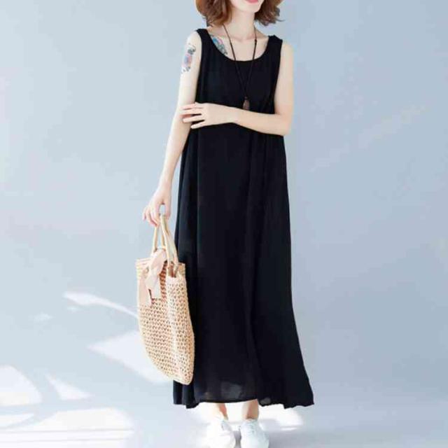 送料無料 大人印象らしいマキシ丈 ノースリーブワンピース 夏 ロング丈 ワンピース レディース マキシワンピース ロングワンピの通販はau Pay マーケット ｓｕｎｆｌｏｗｅｒ
