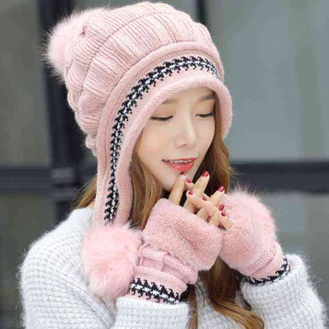 ニット帽 ニットキャップ 帽子 冬 レディース フェイクファー 耳あて ニット 耳付きキャップ 厚手 裏起毛 ポンポン 防寒 可の通販はau Pay マーケット ｓｕｎｆｌｏｗｅｒ