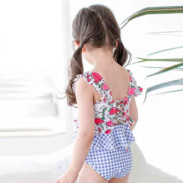 水着子供 女の子 超可愛い女の子水着 いちご水着 2点セット ピンク ブルー 夏 砂浜 夏休みの通販はau Pay マーケット ｓｕｎｆｌｏｗｅｒ