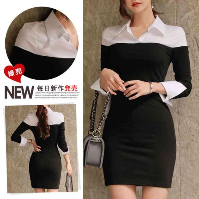 シャツ風で上品な女性に シンプルミニタイトワンピース レディース トレンド イベント パーティー ドレス ワンピース ワンピ ミの通販はau Pay マーケット ｓｕｎｆｌｏｗｅｒ