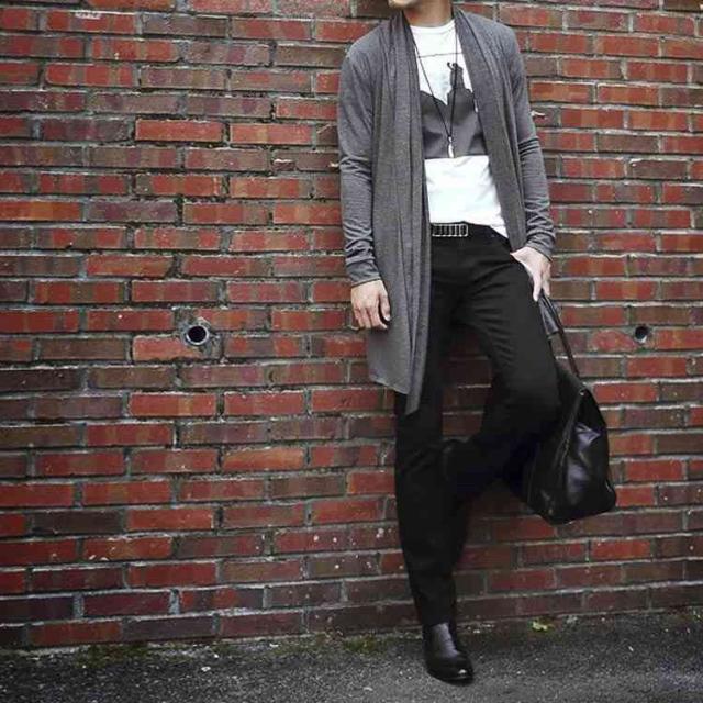 カーディガン メンズ ジャケット 細身 きれい目 カジュアル サロン系 男性用 お兄系 コーディネート 紳士服 の通販はau Pay マーケット ｓｕｎｆｌｏｗｅｒ