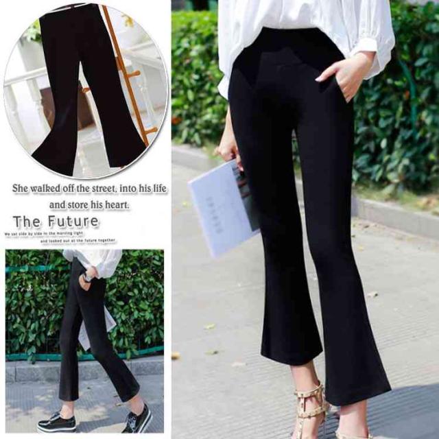 スーツパンツ 美脚 美尻フレアロング丈ワイドパンツ 九分丈 レディース ガウチョパンツ ベリーダンス フォーマル 無地 ボトムスの通販はau Pay マーケット ｓｕｎｆｌｏｗｅｒ