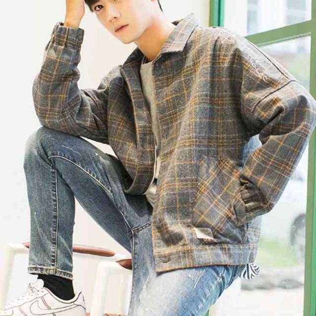 コーチジャケット メンズ シャツジャケット チェック柄 ジャケット フェルト ジャケット メルトン ジャケット ミリタリージャケの通販はau Pay マーケット ｓｕｎｆｌｏｗｅｒ