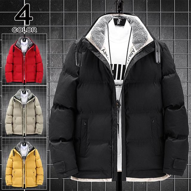中綿ジャケット メンズ ビジネスコート 立ち襟 ダウンジャケット キルティング アウトドア 防寒着 秋冬 40代 50代の通販はau Pay マーケット にゃニャオ