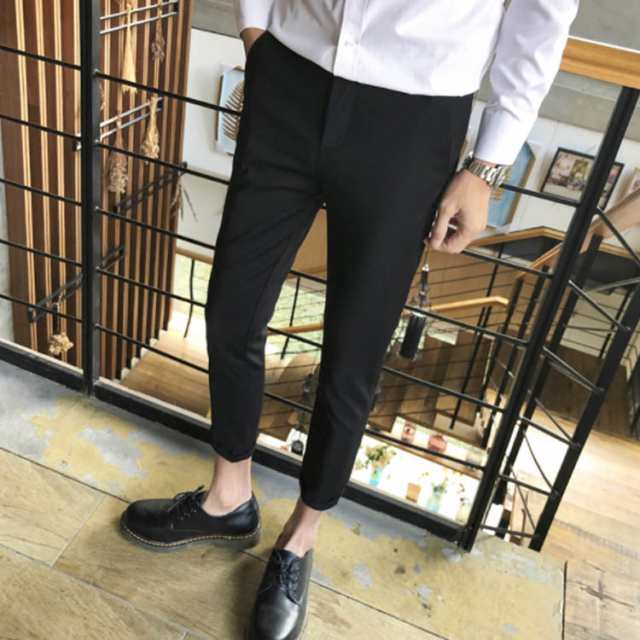 クロップドパンツ アンクルパンツ メンズ テーパードパンツ アンクル チノパンツ 9分丈 10分丈 クロップド スラックス 通勤 オフィス 春の通販はau Pay マーケット 華やか