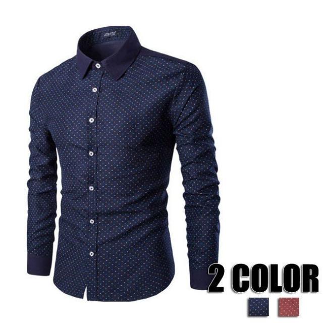 メンズ シャツ トップス 開襟シャツ 長袖シャツ コットン 秋 カジュアルシャツ ビジネス メンズシャツ 秋 秋服 2色の通販はau Pay マーケット ブリッジブリッジ