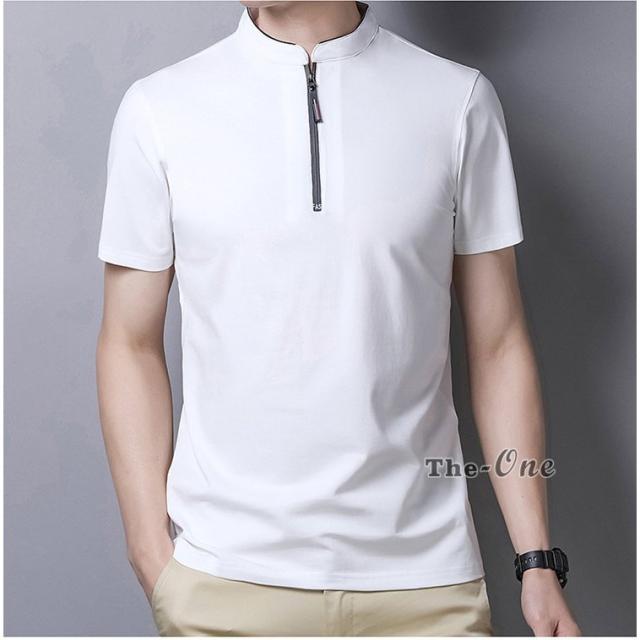 ポロシャツ メンズ Tシャツ 半袖 Poloシャツ ハーフジップ スタンドカラー 無地 ビジネスポロ ゴルフ 夏の通販はau Pay マーケット ブリッジブリッジ