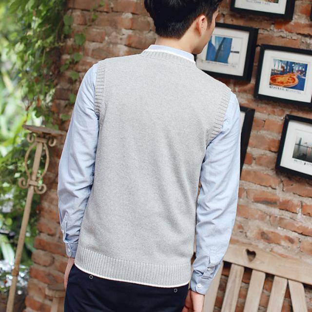 全6色 ニットベスト メンズ ラウンドネック ベスト 大きいサイズ ビジネスベスト トップス 男性 オフィス カジュアル お洒落 コットン の通販はau Pay マーケット 華やか