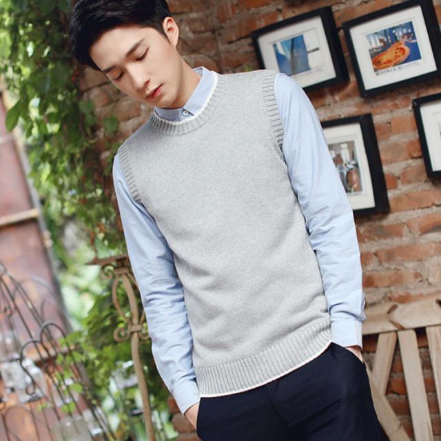 全6色 ニットベスト メンズ ラウンドネック ベスト 大きいサイズ ビジネスベスト トップス 男性 オフィス カジュアル お洒落 コットン の通販はau Pay マーケット 華やか