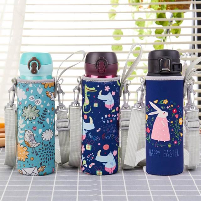 送料無料 水筒カバー 肩掛け 可愛い ペットボトルカバー 傷防止 ショルダー 斜め掛け キャラクター ステンレス水筒ケース こども おしゃの通販はau Pay マーケット 華やか