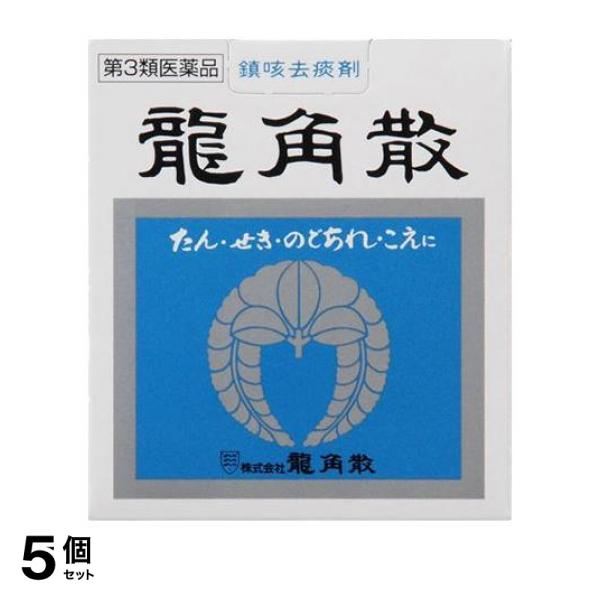 【第３類医薬品】5個セット クーポン有 龍角散 90g