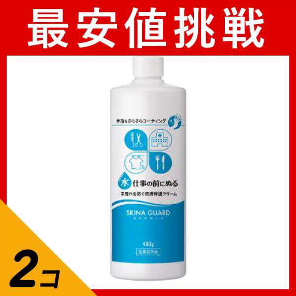 2個セット クーポン有 スキナガード 480g 皮膚保護剤 クリーム 乾燥 保護 保湿 肌荒れ