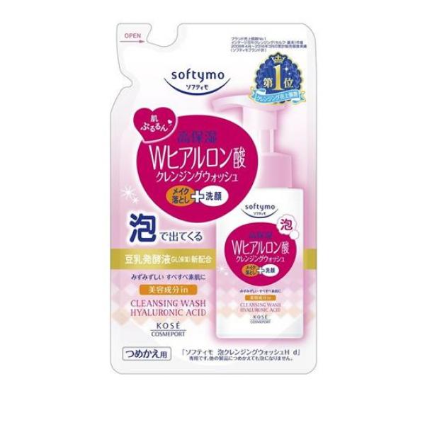 ソフティモ 泡クレンジングウォッシュ ヒアルロン酸 詰め替え用 180mL