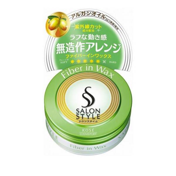 クーポン有 サロンスタイル ヘアワックス ファイバーイン 72g