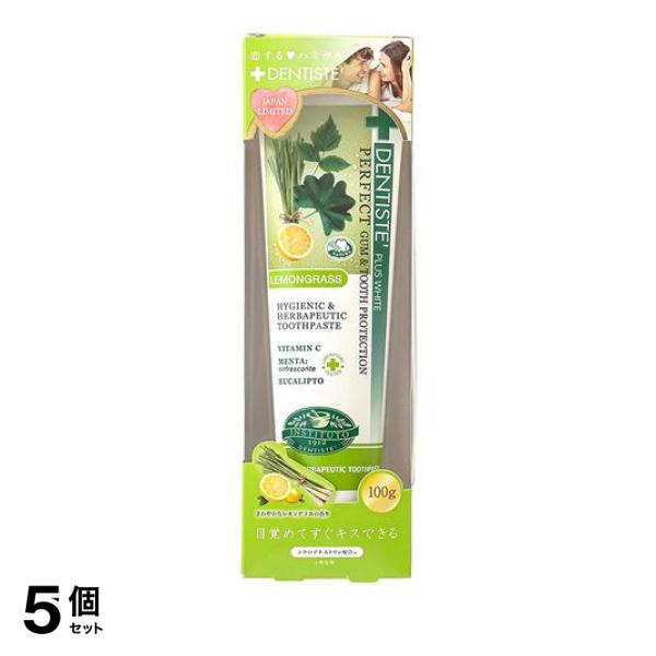 5個セット クーポン有 DENTISTE(デンティス) チューブタイプ レモングラスの香り 100gの通販は 6,062円