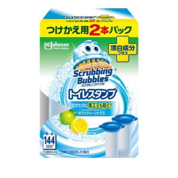 スクラビングバブル トイレスタンプ 漂白成分プラス ホワイティーシトラス 38g (×2本パック 付け替え用)≪定形外郵便での配送≫の通販はau  PAY マーケット - 通販できるみんなのお薬