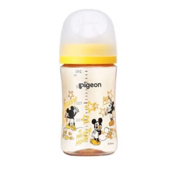 ピジョン(Pigeon) 母乳実感 哺乳びん(プラスチック製) Disney 240mL