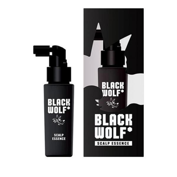 BLACK WOLF(ブラックウルフ) スカルプエッセンス 50mL(定形外郵便での ...