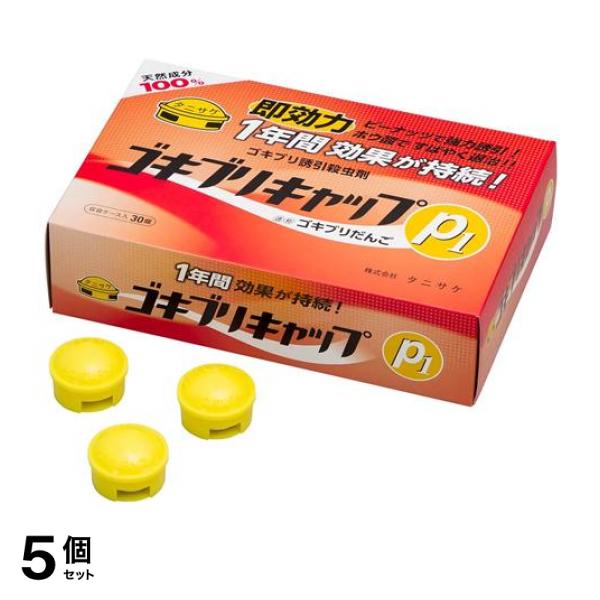 5個セット クーポン有 タニサケ ゴキブリキャップP1 誘引殺虫剤 10g× 30個入