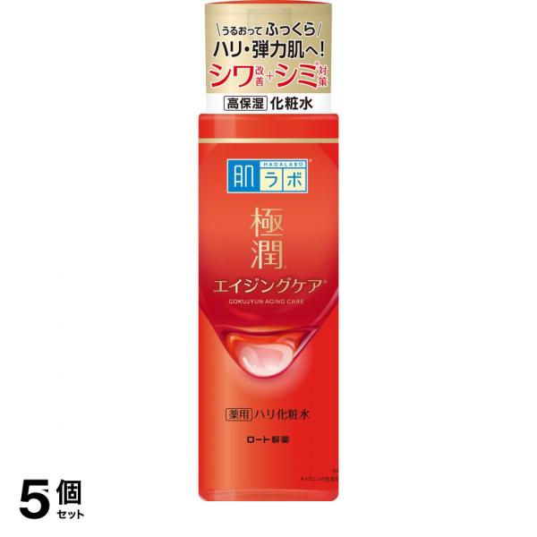 5個セット クーポン有 肌ラボ 極潤 薬用ハリ化粧水 ボトル本体 170mL