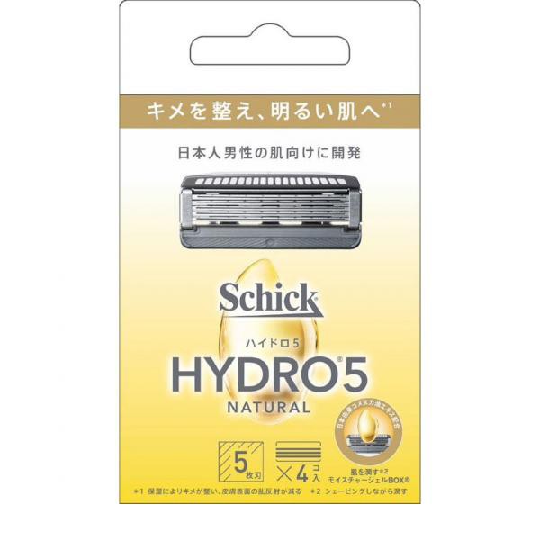 Schick(シック) ハイドロ5 ナチュラル 替刃 4個入