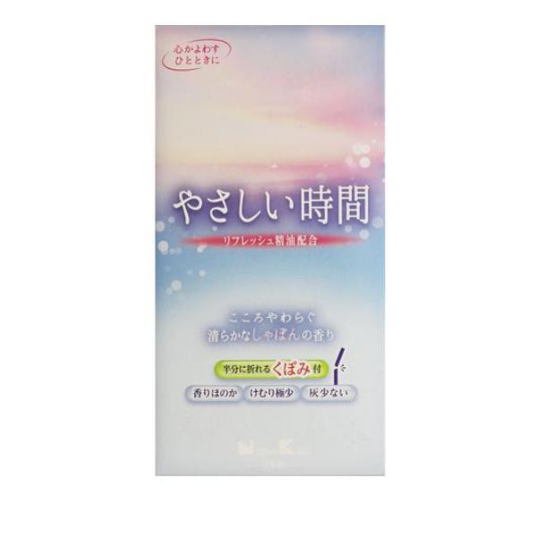 美浜卸売・まとめ買いやさしい時間 しゃぼんの香り バラ詰 日本香堂 お