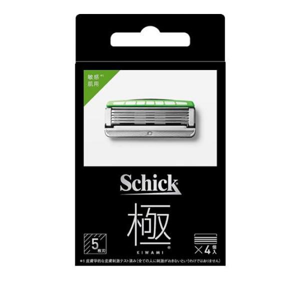 Schick(シック) 極(キワミ) 替刃 敏感肌 4個入