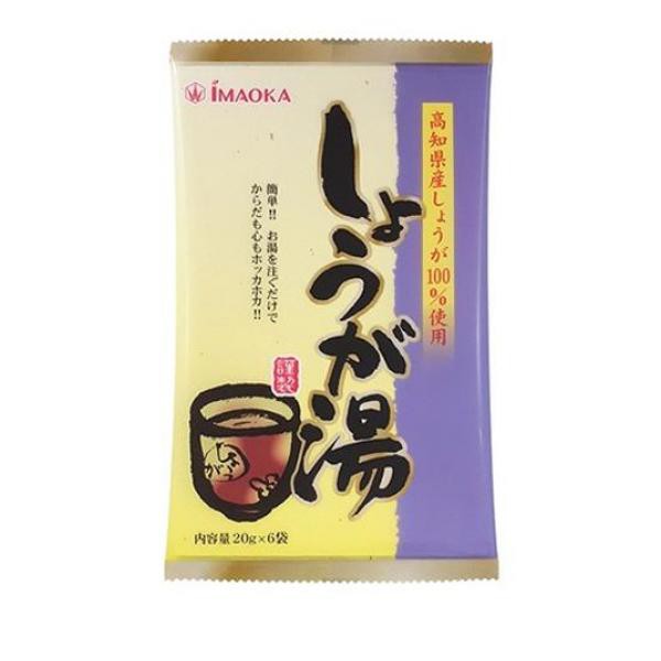 今岡製菓 しょうがくず湯 和紙 20g (×6袋入) (1個)