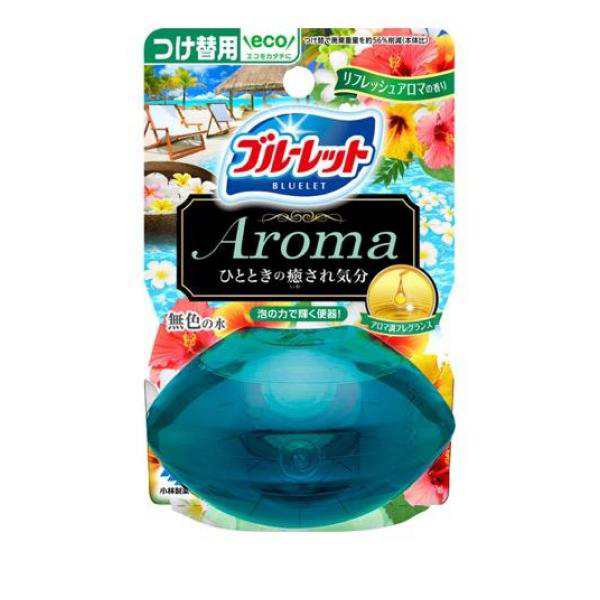 液体ブルーレットおくだけアロマ リフレッシュアロマの香り つけ替用 70mL