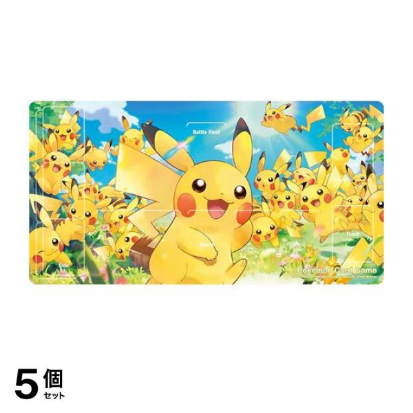 5個セット クーポン有 ポケモンカードゲーム ラバープレイマット