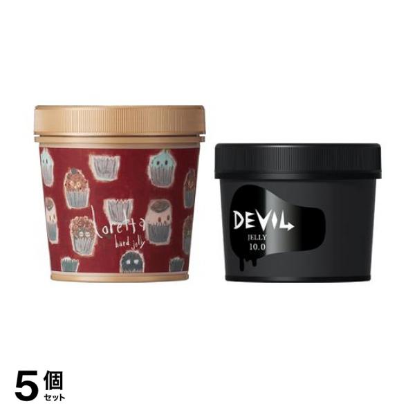 5個セット クーポン有 ロレッタ ハードゼリー 300g ＆デビル ゼリー１０．０ 240g