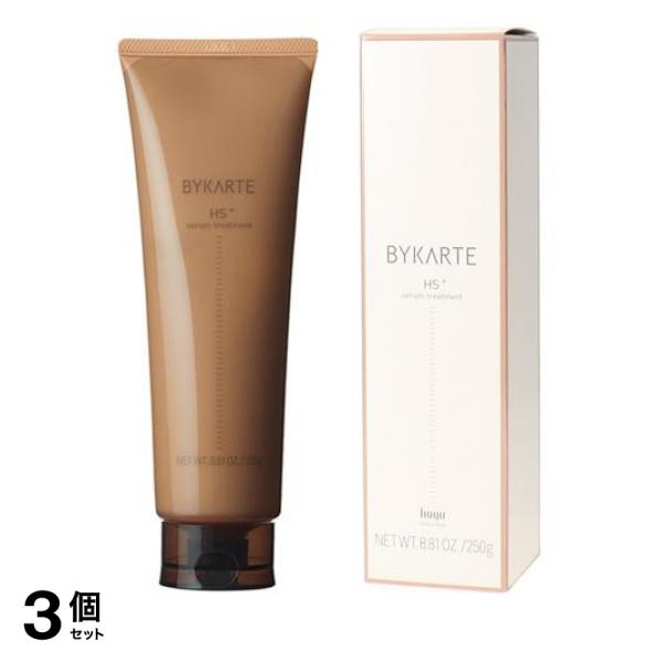 3個セット クーポン有 ホーユー BYKARTE バイカルテ セラムトリートメントHS+ チューブ 250g