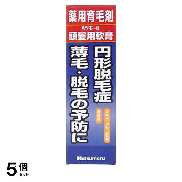 5個セット ハツモール 頭髪用軟膏 25gの通販は 5,816円