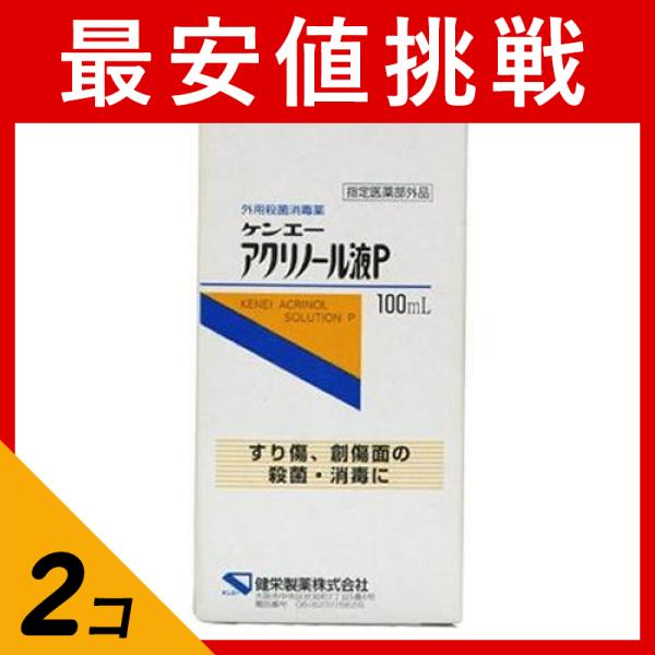 2個セット クーポン有 ケンエー アクリノール液P 100mL