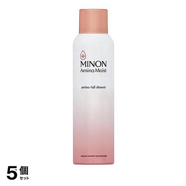 5個セット クーポン有 ミノンアミノモイスト アミノフルシャワー ミスト化粧水 150g