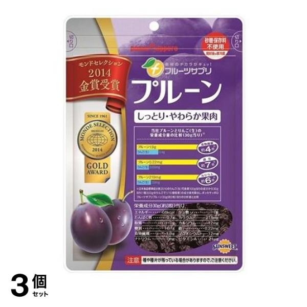 3個セット クーポン有 ポッカサッポロ フルーツサプリ プルーン 270g