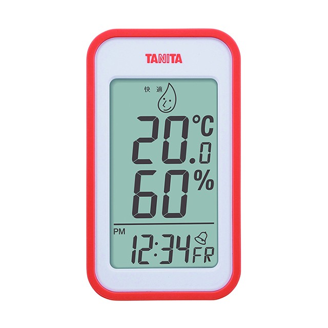 TANITA TT-559 卓上　タニタ 温湿度計　時計　壁掛け マグネット デジタル 見やすい　ひと目でわかる