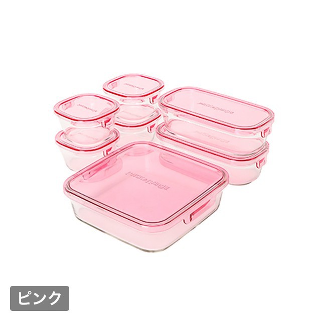 イワキ iwaki 耐熱容器 ピンク - 食器