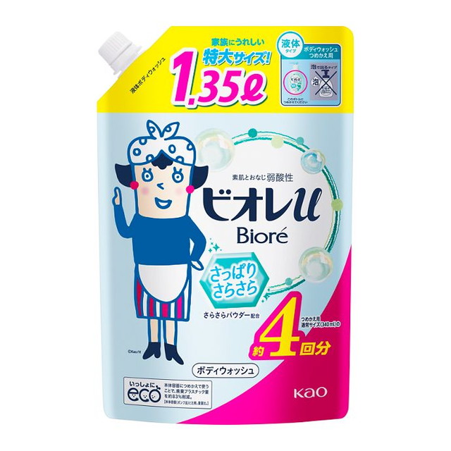 ビオレuザボディ ボディウォッシュ 本体 詰め替え　各種 LOHACO - 【数量限定】ビオレu ザ ボディ ジェル すっきりタイプ