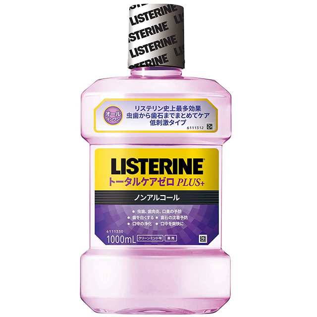 高評価の贈り物 ジョンソン 薬用リステリン トータルケアゼロプロス 1000ml