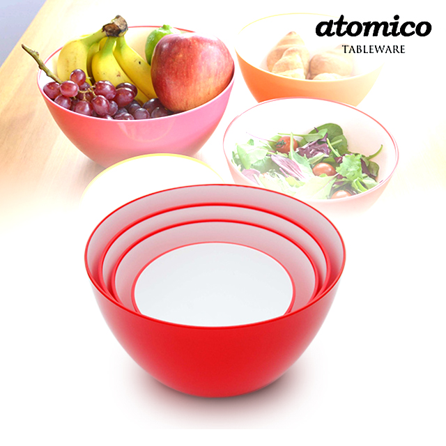 シービージャパン キッチン キッチン用品 ボウル 電子レンジok カラフル Atomico 耐熱レンジボウル4点セットの通販はau Pay マーケット Au Pay マーケット ダイレクトストア