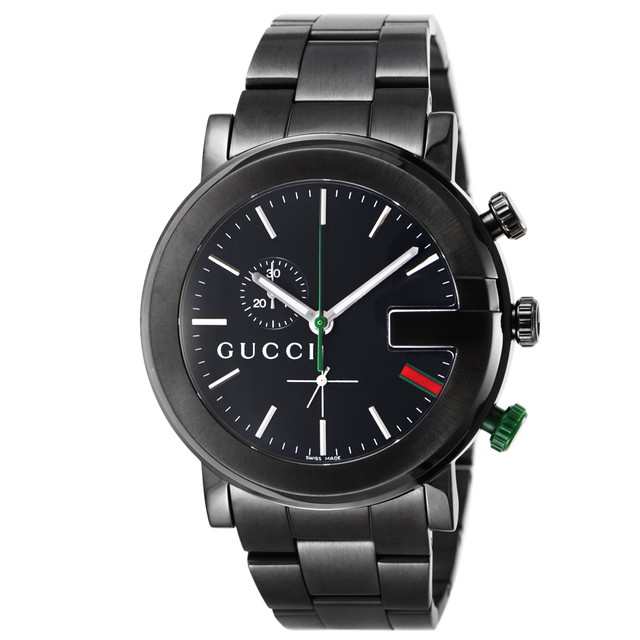 グッチ GUCCI Gクロノ クォーツ メンズ YA101331 スイス 時計 腕時計